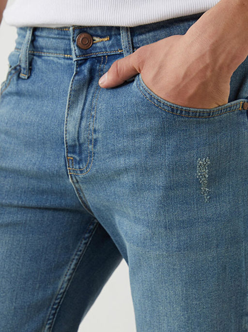 Skinny Fit Erkek Jean ?ort