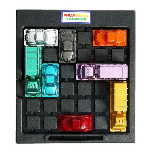 Настольная игра-головоломка на логику Час пик: 16 машин, 182 задания - Лас играс kids фото 3