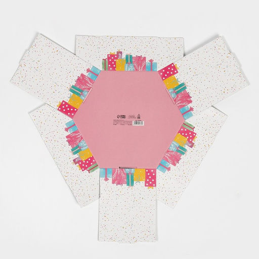 Коробка складная С днём рождения, 26 22.5 8 см - Дарите счастье фото 6