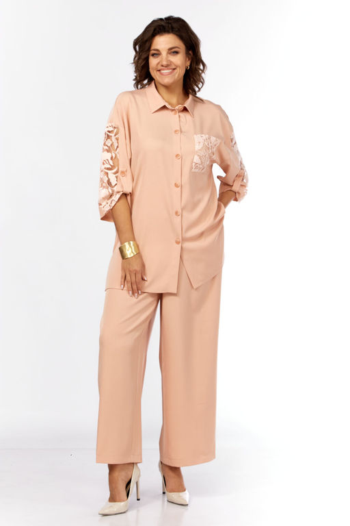 Костюм Olga Style С925 персик