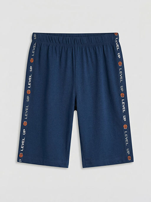 Yan? ?eritli Erkek ?ocuk Pijama ?ort 2li