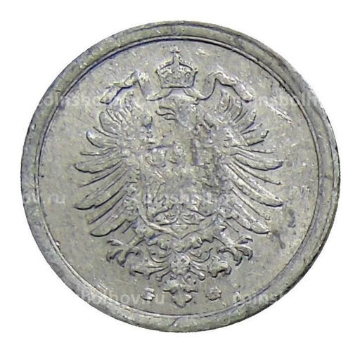 Монета 1 пфенниг 1917 года G Германия