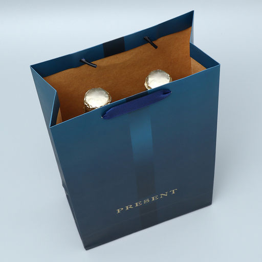 Пакет под две бутылки Present, 35 х 20 х 9 см - Дарите счастье фото 4