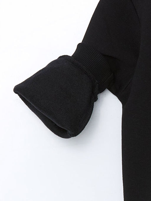 Kal?n Sevimli Canavarlar Bask?l? Erkek ?ocuk Sweatshirt