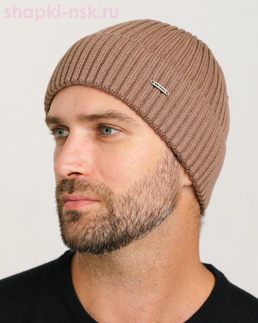 386 T Шапка мужская (56-58)