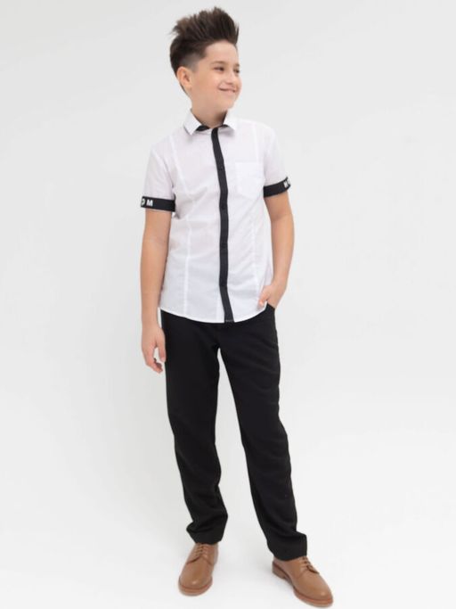 PELICAN, сорочка верхняя для мальчиков, Белый фото 8