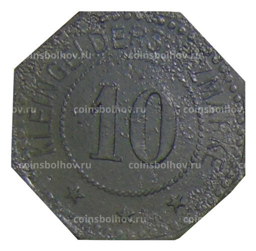 Монета 10 пфеннигов 1917 года Германия  Нотгельд Нойстад