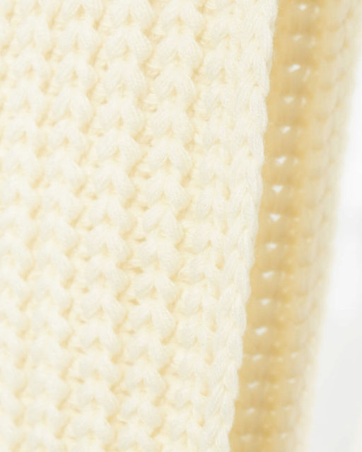 Шарф молочного белого оттенка сп - Incity фото 4