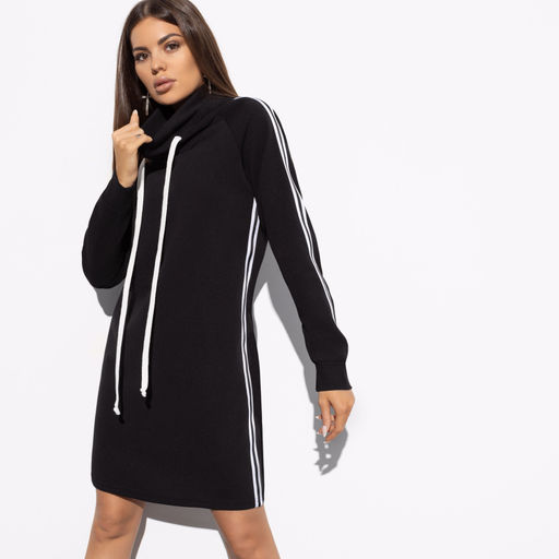 Платье Вопреки стандартам (блэк) - Charutti фото 3