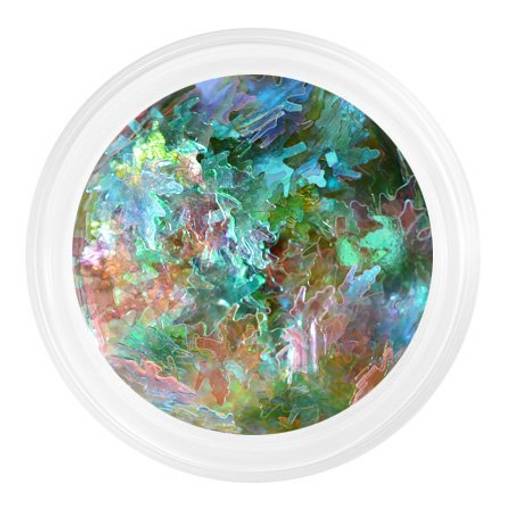 Камифубуки радужные Кленовые листочки К82 (зеленый микс)