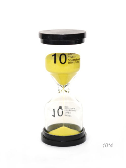 Часы песочные 10 минут / L-100 /уп 120/ микс (Желтый) - Галеонтрейд фото 17