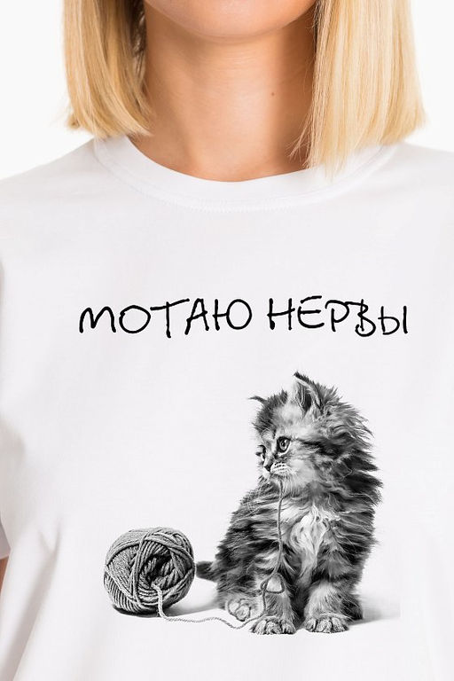 Футболка М325287Па белый