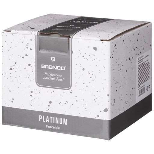 ЧАЙНЫЙ НАБОР BRONCO PLATINUM НА 2 ПЕР. 4 ПР. 330 МЛ  фото 2