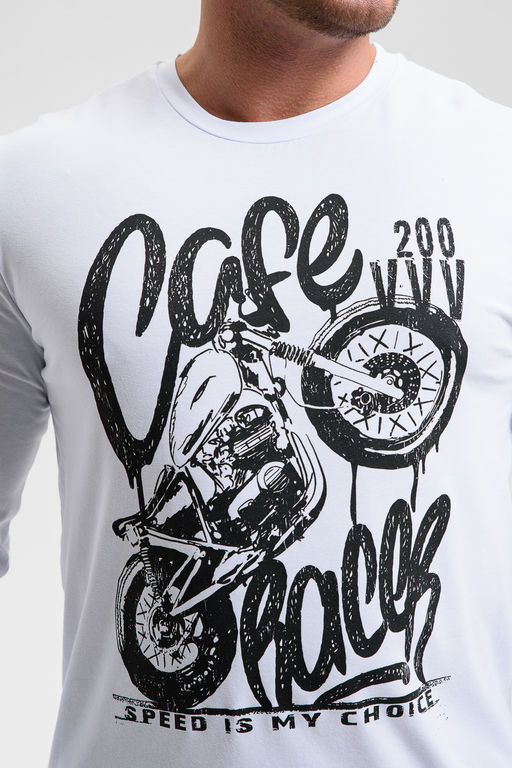 8534 Футболка с длинным рукавом мужская