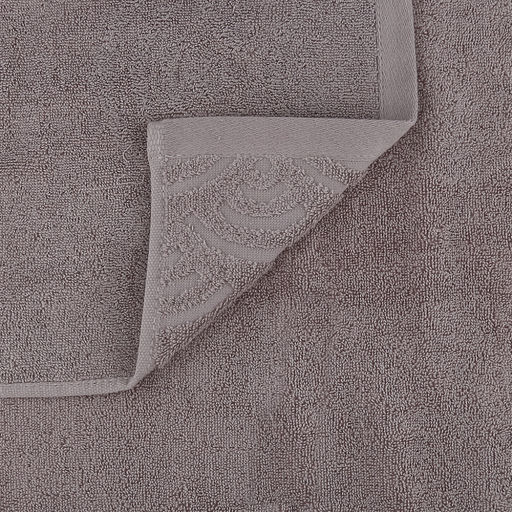 Полотенце махровое "Волна" 70х140см, хлопок 100%, серый (Китай)