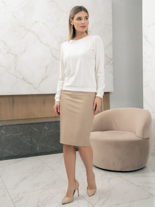 06-867 Джемпер - Вишня фото 6