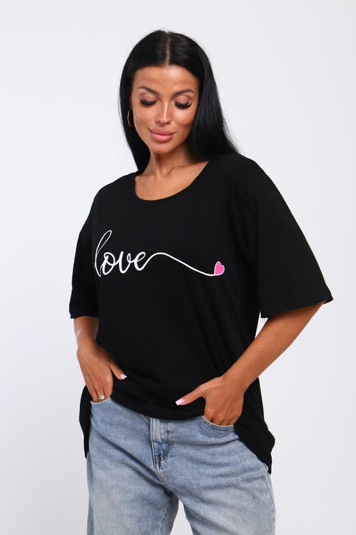Футболка с надписью Love, Арт. 801