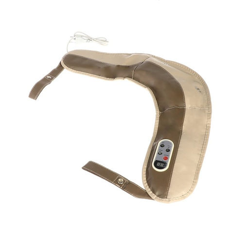 Массажёр для спины и шеи Luazon, электрический, наплечный, с пультом, 99 режимов, 220 В