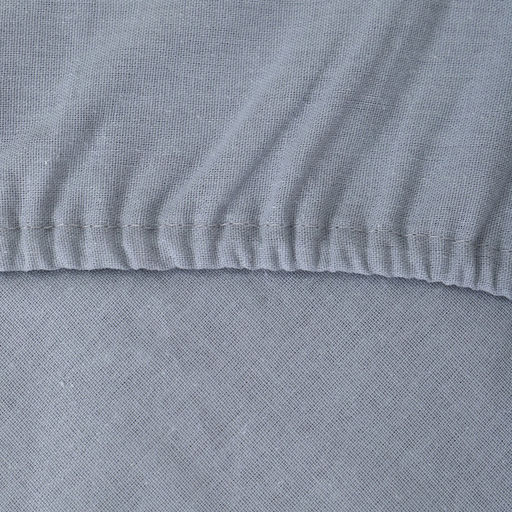 Простыня на резинке Атра 140х200х20, цвет серая дымка бязь 120г/м, хлопок  фото 4