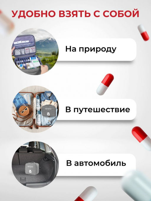 Аптечка медицинская портативная в ассортименте (3121) - Мой органайзер фото 7