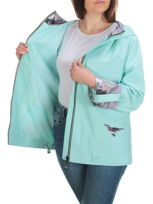 F2092 MENTHOL Ветровка женская MARIA - Фабричный китай фото 7