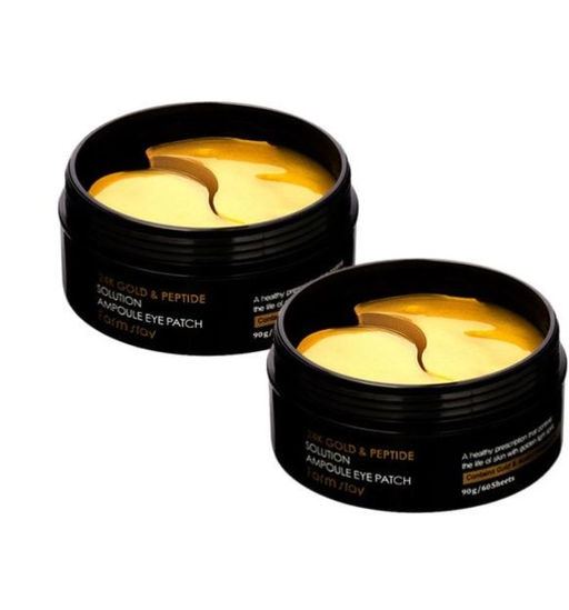 Гидрогелевые патчи для глаз - 24k Gold Ampoule Hydrogel Eye Patch, 90г(60шт)