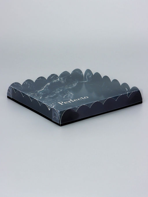 Цена за 5 шт. Коробка для печенья, «Презент», 21×21×3 см