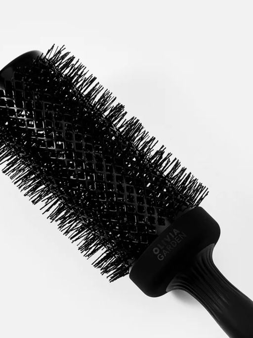 Olivia Garden Термобрашинг для укладки волос / Expert Blowout Speed Black Label, 55 мм, черный  фото 2