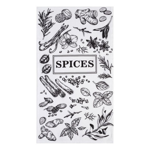 Набор кухонных полотенец Доляна Organic food 35х60см-3шт, 100% хлопок  фото 5