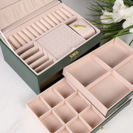 Шкатулка для украшений 23x17x14 см / 299 /уп 24/ - Галеонтрейд фото 3