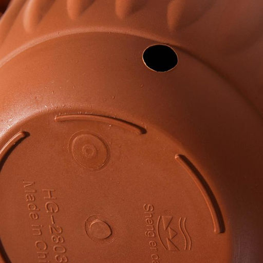 Кашпо для цветов подвесное с дренажной сеткой «Веста», 2 л, пластик, коричневое