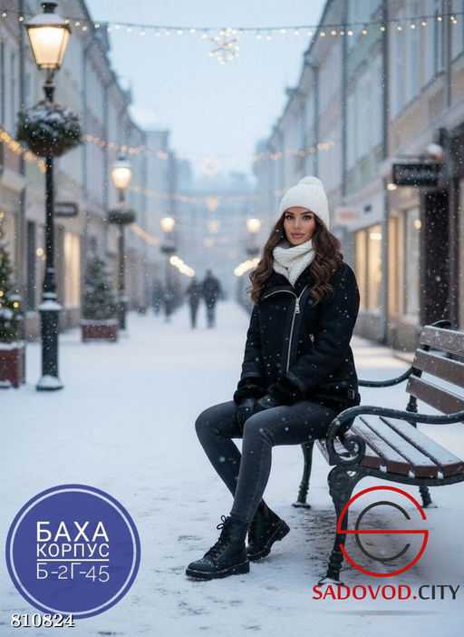 Дублёнка женская зимняя - Bruno фото 3