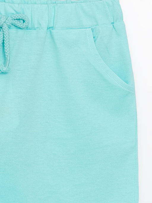 Beli Lastikli Basic K?z ?ocuk ?ort - Waikiki фото 2