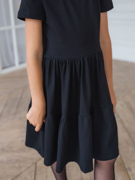 Платье s0101 - Радужный хлопок фото 4