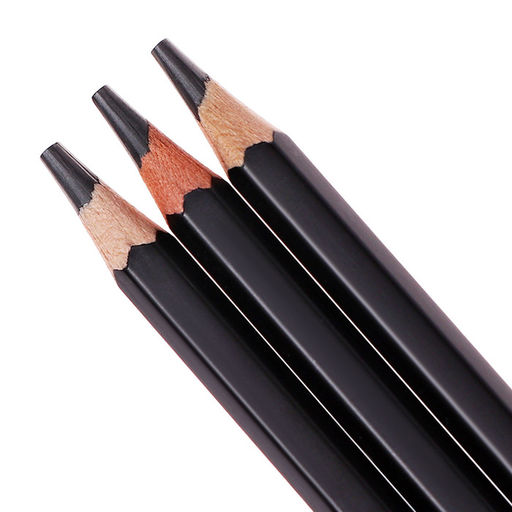 Набор карандашей чернографитных, 3 штуки (14 В, 12 В, 10 В)