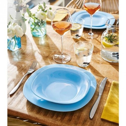 Тарелка десертная КАРИН ЛАЙТ БЛЮ 19см - Luminarc фото 4