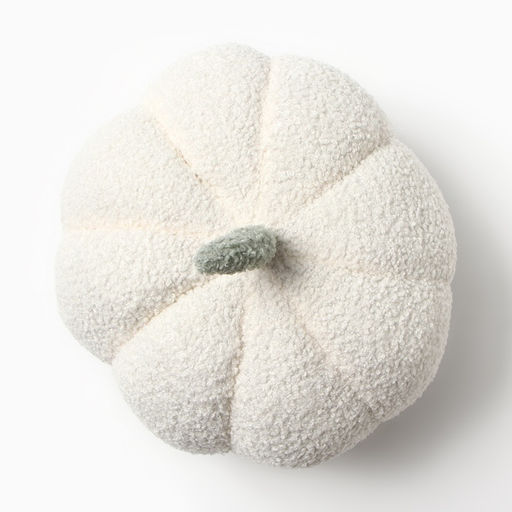 Подушка декоративная Этель. Тыква, d=28 см, жёлтая фото 2