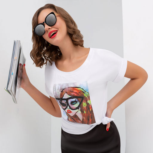 Футболка Летний вайб (милк) - Charutti фото 6