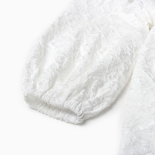 Платье женское короткое с бантом MIST, белое, размер 46 (L)