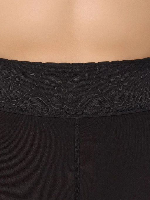 DIAMANTE MICRO 100 (60/1)(кружев. пояс микрофибра) - nero