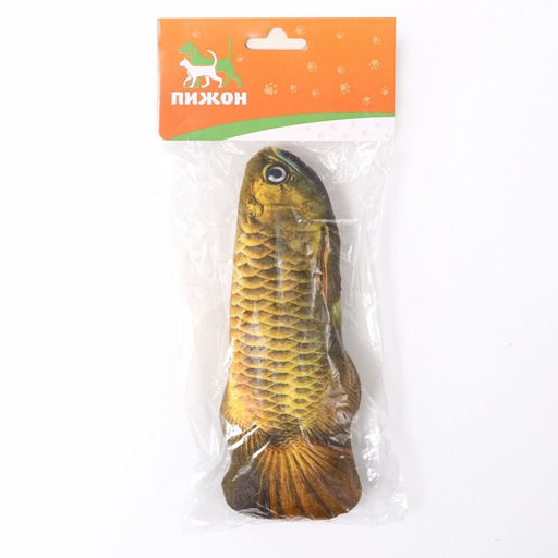 Игрушка Рыба моей мечты! с кошачьей мятой, аравана, 20 см - Пижон фото 5