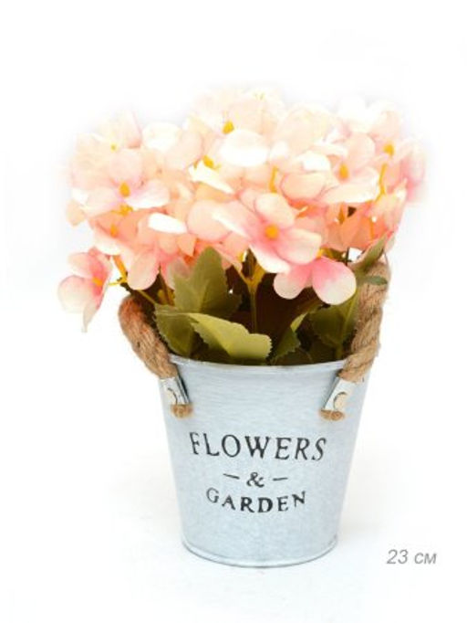 Цветочная композиция Гортензия 23 см / 0213-25 /уп 60/ - Галеонтрейд фото 6