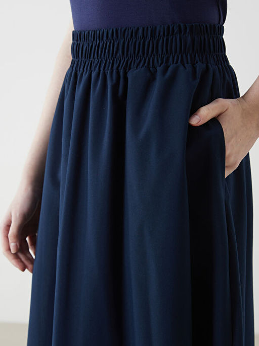 Beli Lastikli Kad?n Etek