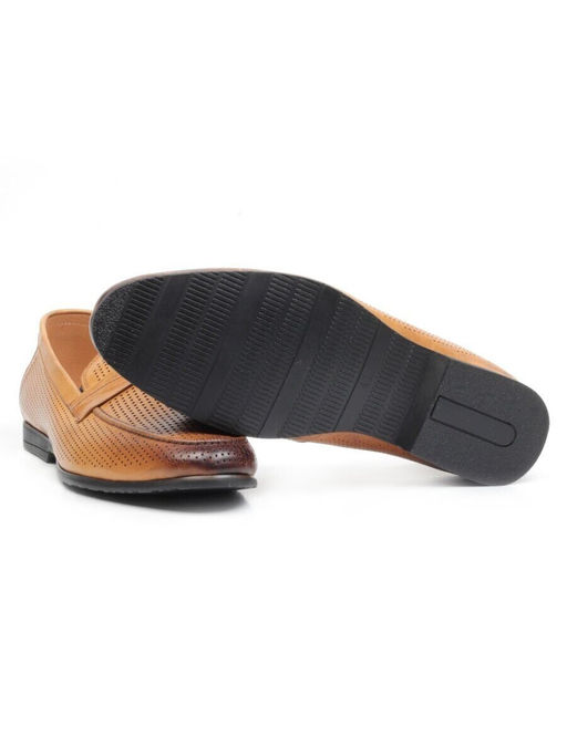 C152-3 BROWN Полуботинки мужские (натуральная кожа)