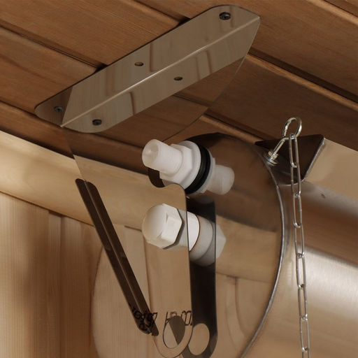 Обливное устройство для бани «Неваляшка», 15 л, нержавеющая сталь