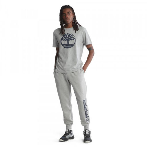 Мужские брюки спортивные Timberland Sweatpant Kennebeck River Lenear Logo Regular серые  фото 3