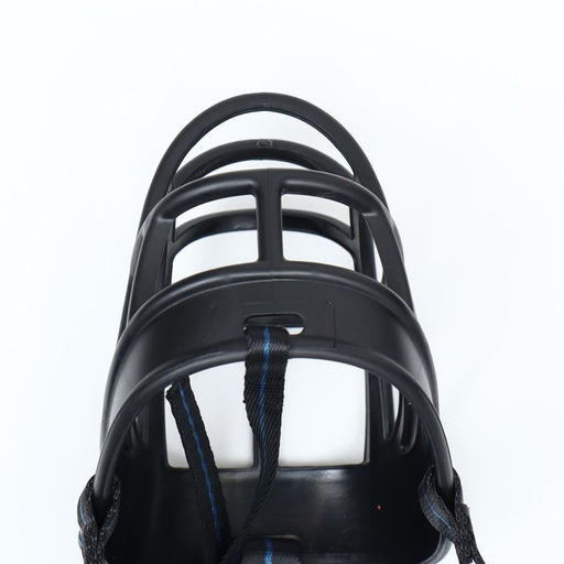 Намордник для собак №6 с трехсторонним ремешком, каучук, ДН 13 см, ОМ 41 см, чёрный - Пижон фото 6