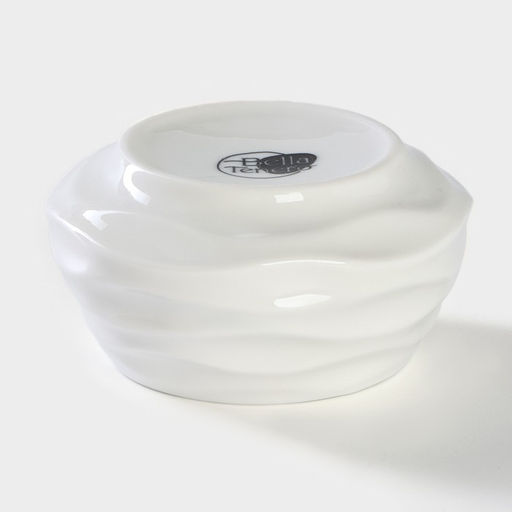 Набор для специй BellaTenero, 5 предметов: солонка 80 мл, перечница 80 мл, сахарница с ложкой 170 мл, на бамбуковой подставке, фарфор, белый