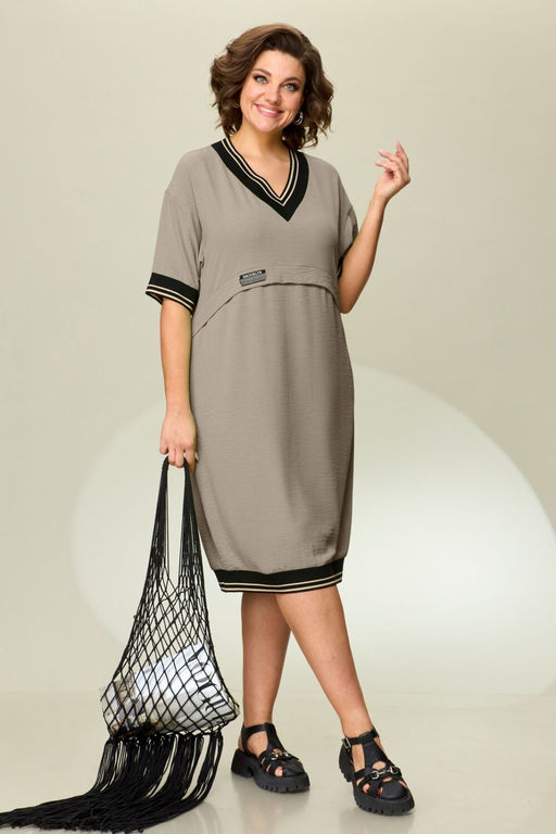 Платье INVITE 4083 черный дизайн - Mira fashion фото 205