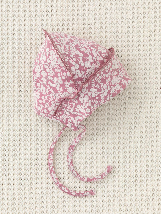 К 8176/темно-розовый 1710 Н099 чепчик яс